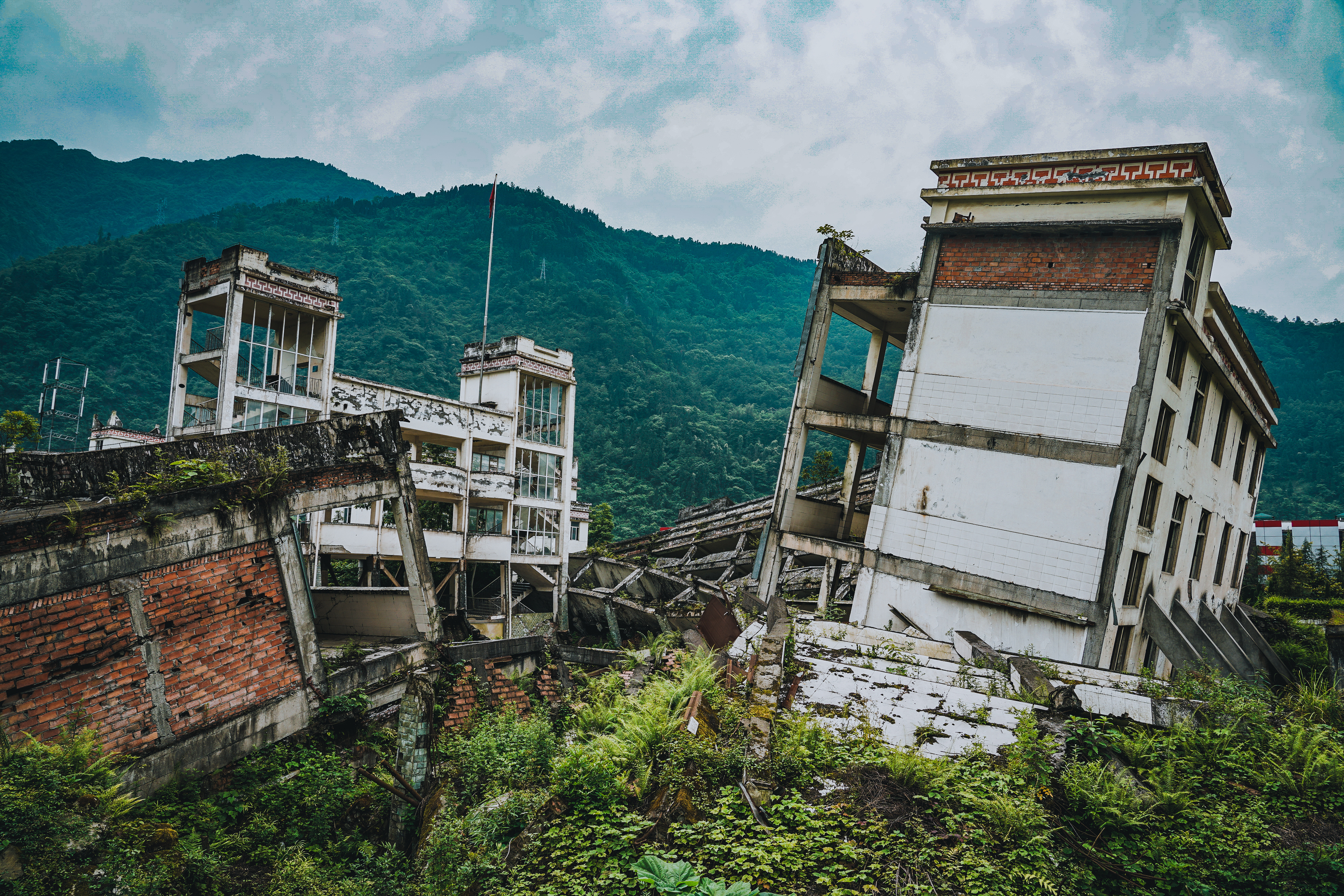 Schäden Sichuan Erbeben 