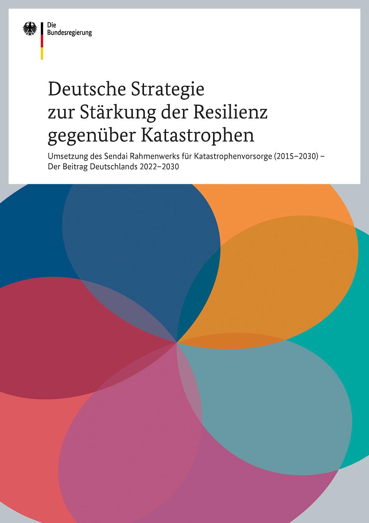 Titelbild der Deutschen Strategie zur Stärkung der Resilienz gegenüber Katastrophen